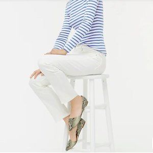 J. Crew Slim Boyfriend Jean in White Denim